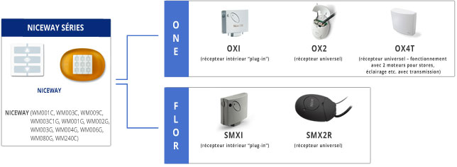 telecomandes niceway