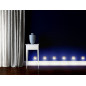 6er Set Wand- Treppenbeleuchtung Salsa Mini Stick, Messinggehäuse, incl. Trafo