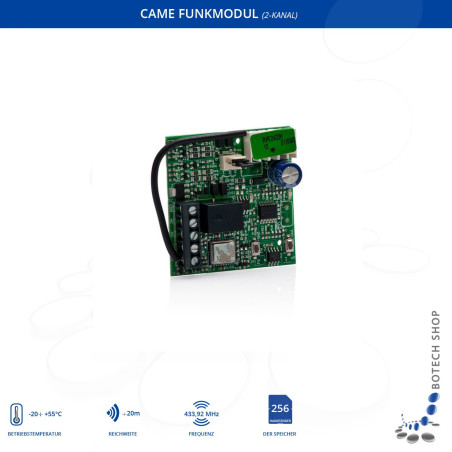 Empfänger FAAC RP2 LC 433 MHz