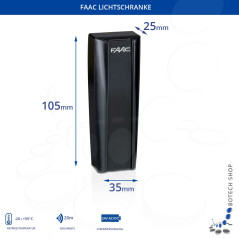 Lichtschranken FAAC SAFEBEAM
