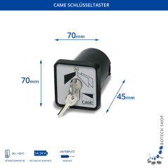 Schlüsseltaster CAME SET-I