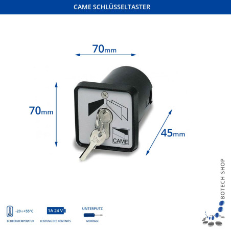 Schlüsseltaster CAME SET-I