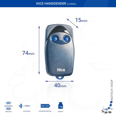 Handsender NICE FLO 2