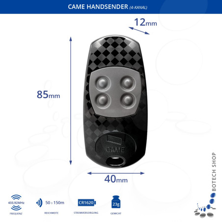 Handsender CAME ATO4 Handsender CAME ATO4