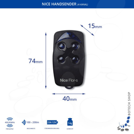 Handsender NICE FLO 4R-S
