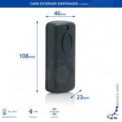 Externer Empfänger Came TRE432