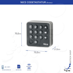 Codetastatur NICE EDSW