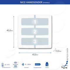 Handsender NICE WAY WM003C