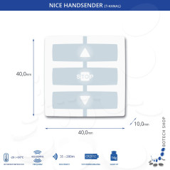 Handsender NICE WAY WM001G