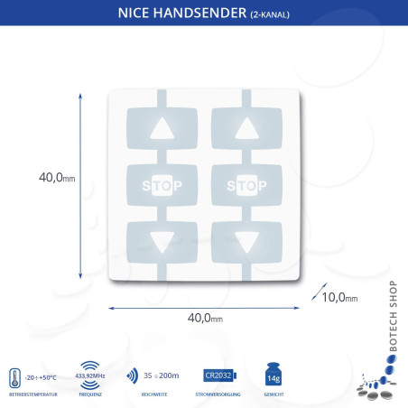 Handsender NICE WAY WM002G