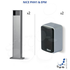 Kit NICE photocellules EPM et PPH1 Colonnette Basse