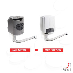 Drehtorantriebe CAME FAST 7001/70230 im Set M für zweiflügeliges Tor