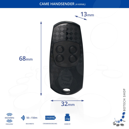 Handsender CAME TOP 434 EE