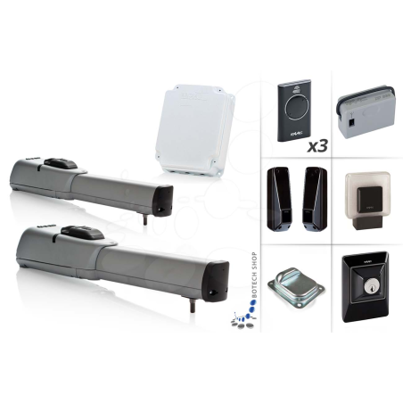 Set XL für zweiflügeliges Drehtor FAAC 413 24V