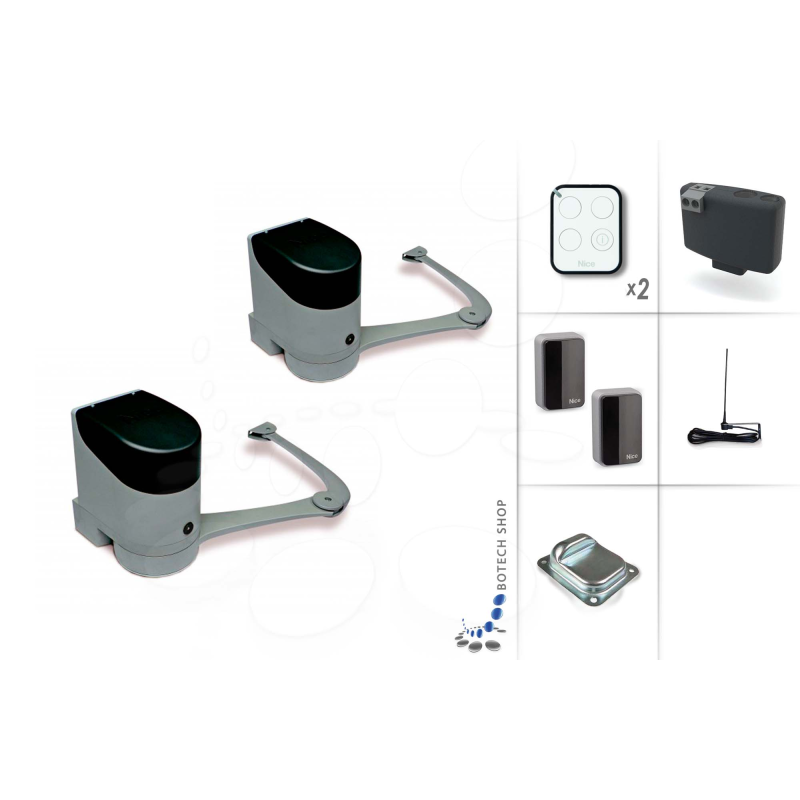 Drehtorantrieb NICE HOPP/2 (Set M)
