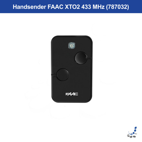 FAAC XTO2 Handsender 787032 – 2-Kanal Fernbedienung