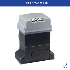FAAC 746C Z16 Schiebetorantrieb – bis 600 kg, Steuerung E781