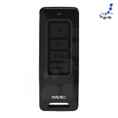 FAAC XT4 FDS 4-Kanal-Handsender 433–868 MHz (787018)