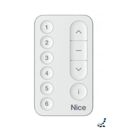 Nice Elero MiniDomì 6 Funkhandsender 6-Kanal Weiß
