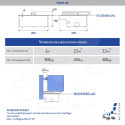 Unterflurantrieb CAME FROG AE/1 (Set XL)