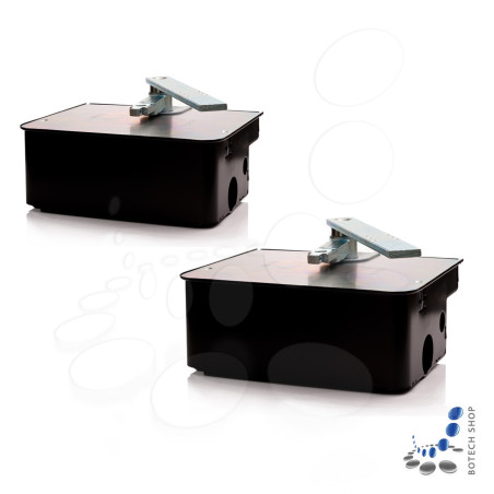 2 Stck. Unterflurantrieb CAME FROG AV incl. Montagewanne