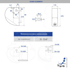 Garagentorantrieb NICE SUMO SU2000VV